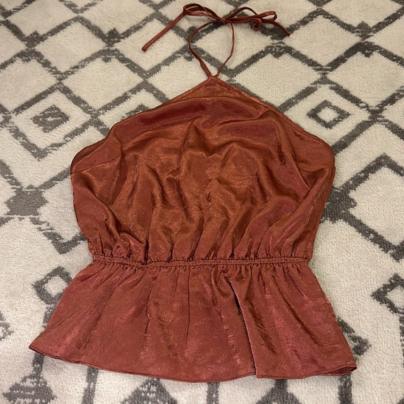 House of Harlow 1960 from REVOLVE Halter Top in Copper S - Picture 5 of 7